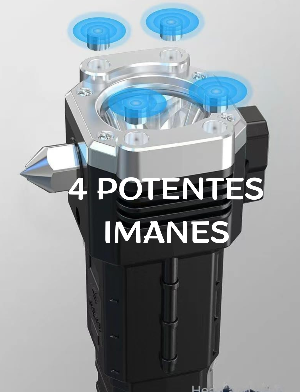 Linterna táctica multifuncional