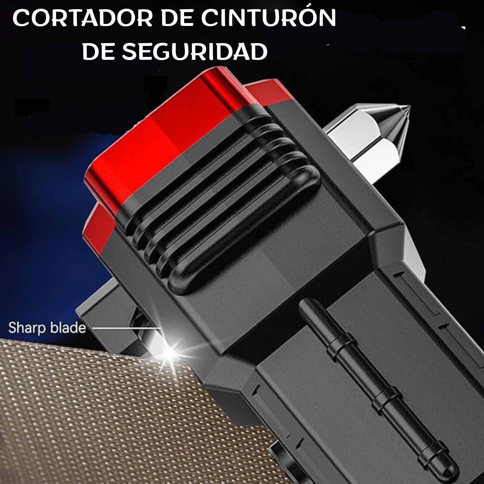 Linterna táctica multifuncional